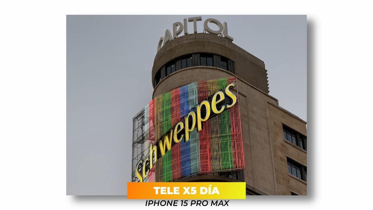 Análisis Apple iPhone 15 Pro Max zoom x5