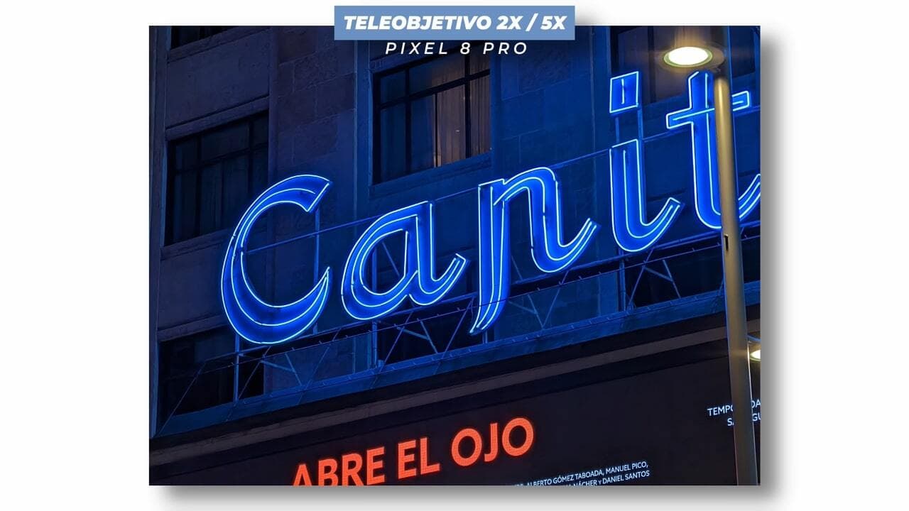 Análisis teleobjetivo Pixel 8 Pro