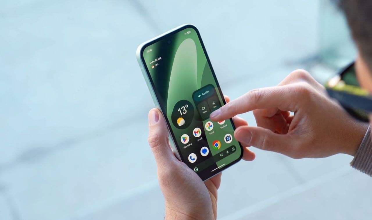 Google Pixel 10a software y pantalla