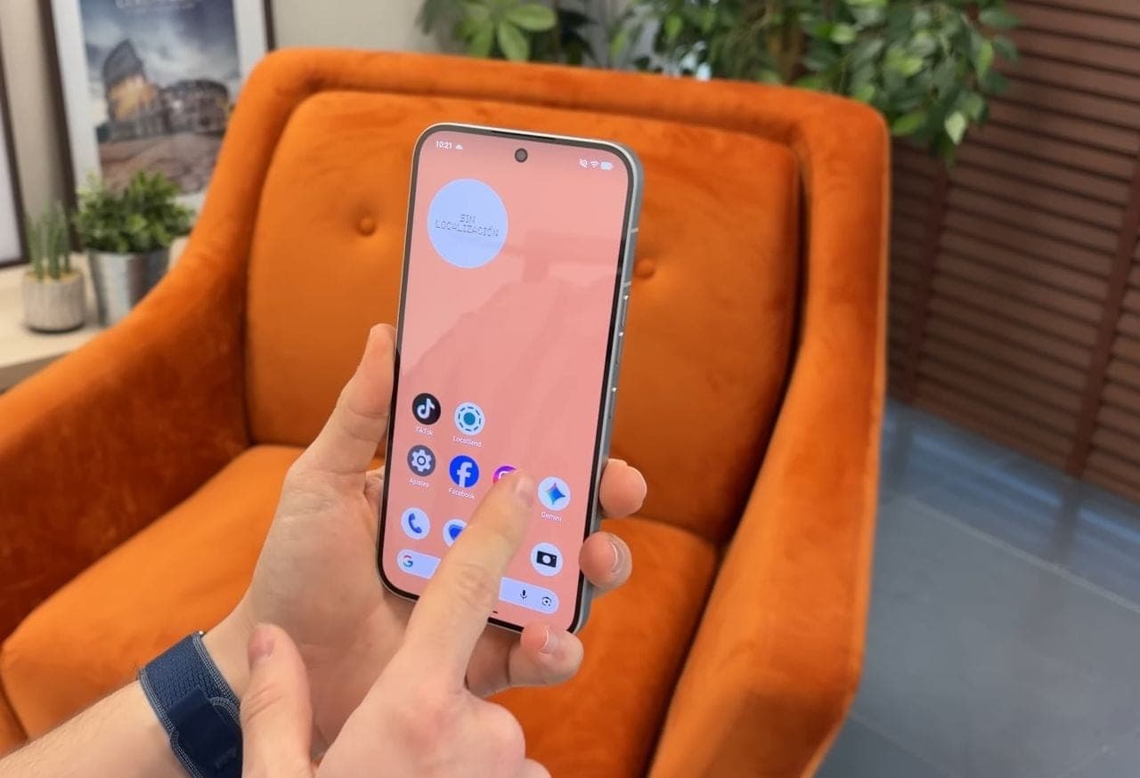 Nothing Phone (4a) Pro pantalla software