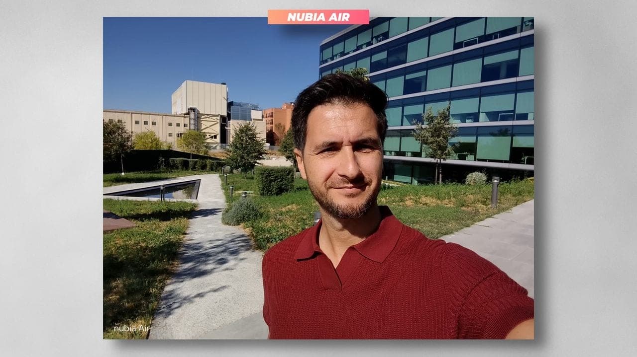 nubia Air selfie