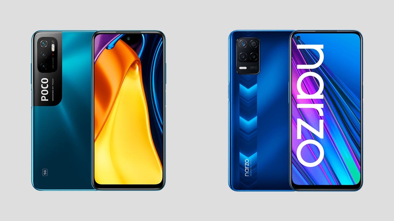 POCO M3 Pro 5G vs realme Narzo 30 5G: la comparativa de los 5G más baratos