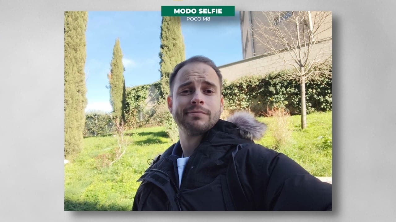 POCO M8 5G selfie