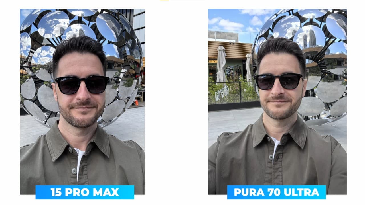 Apple iPhone 15 Pro Max vs Huawei Pura 70 Ultra