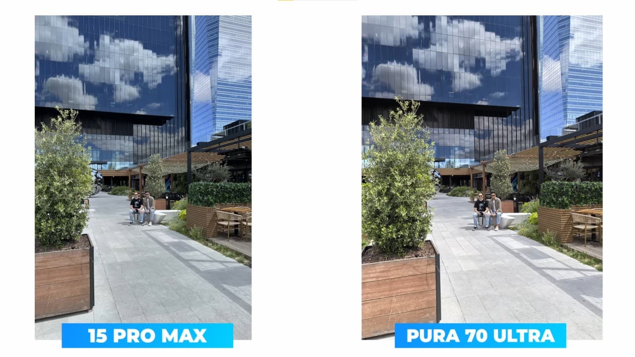 Apple iPhone 15 Pro Max vs Huawei Pura 70 Ultra