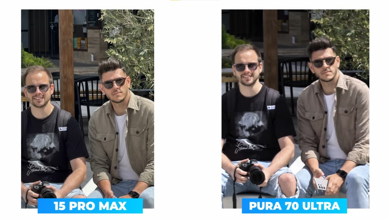 Apple iPhone 15 Pro Max vs Huawei Pura 70 Ultra