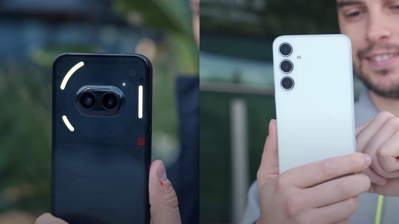 Samsung Galaxy A35 5G vs Nothing Phone (2a), ¿en qué se diferencian?