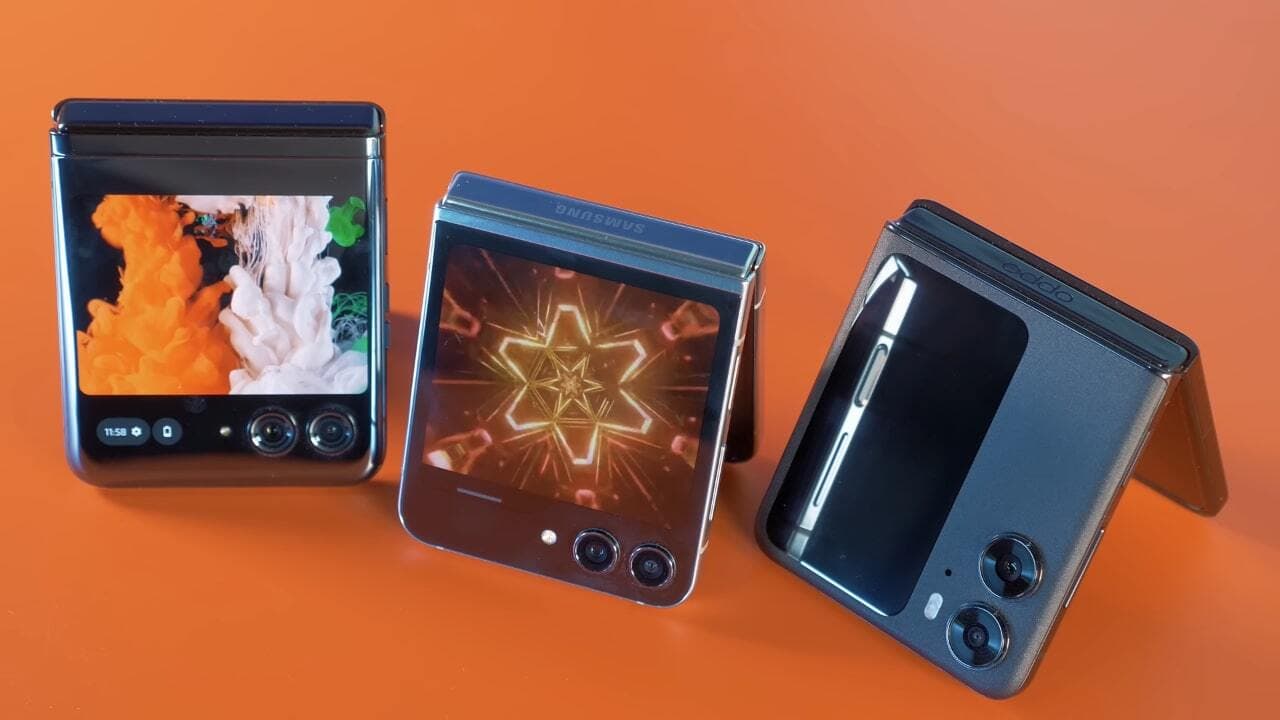 Samsung Galaxy Z Flip5 vs Find N2 Flip vs Razr 40 Ultra, ¿cuál es mejor?