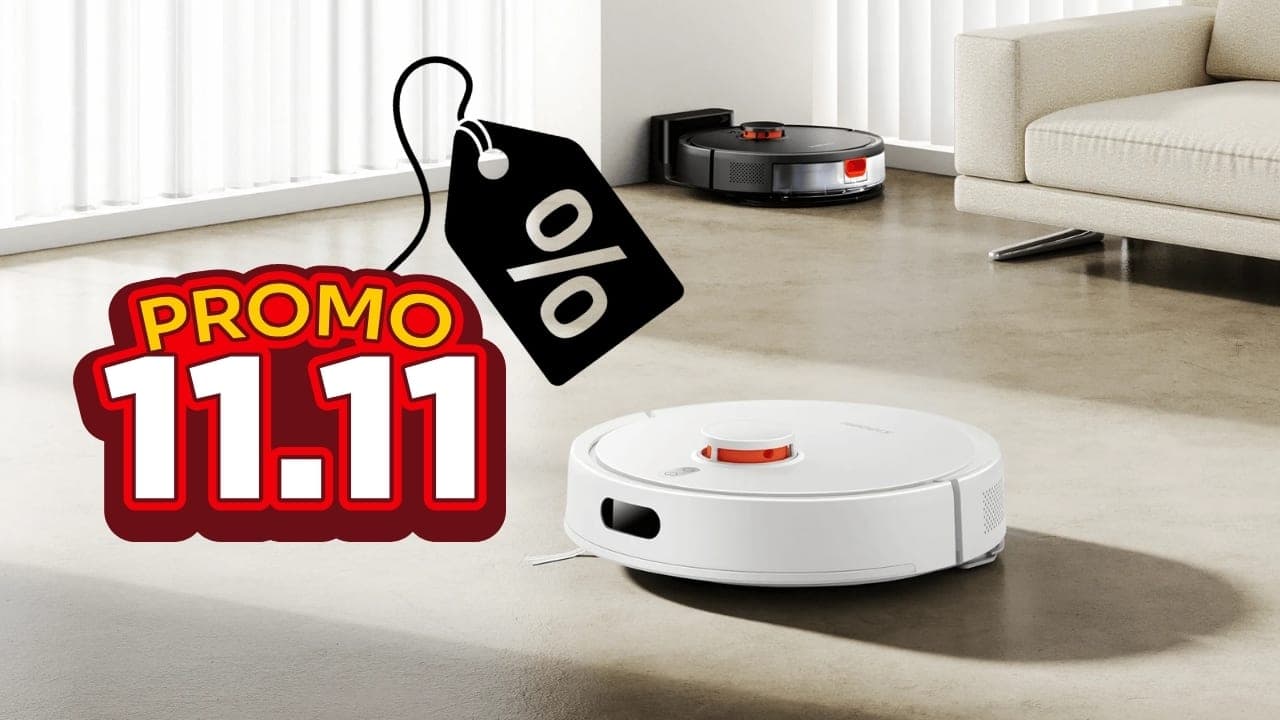 La mejor oferta del 11 del 11: Xiaomi Robot Vacuum S20 con mapeado láser por 85 euros