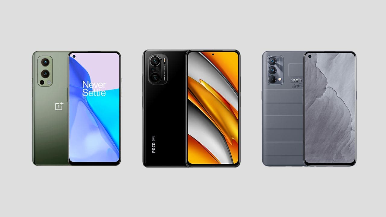 OnePlus Nord 2 5G vs POCO F3 vs realme GT Master Edition. ¿Cuál es mejor?