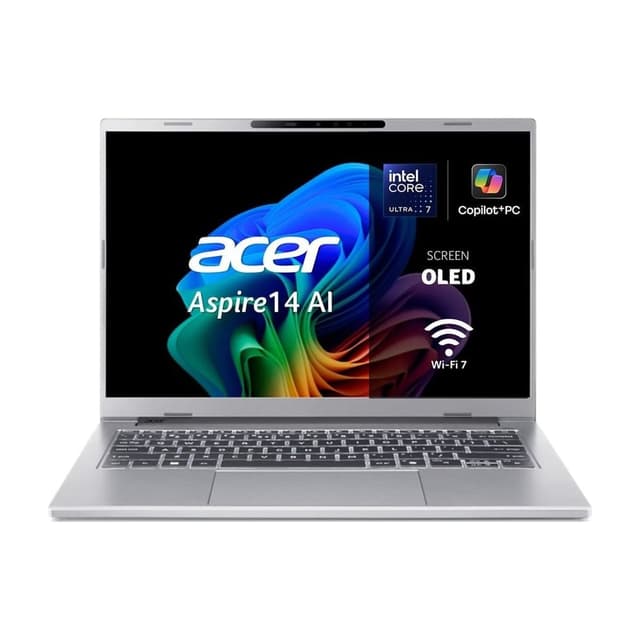 Acer Aspire 14 AI A14-53M Intel Core Ultra 7-256V, 16GB RAM, 1TB SSD, 14" OLED