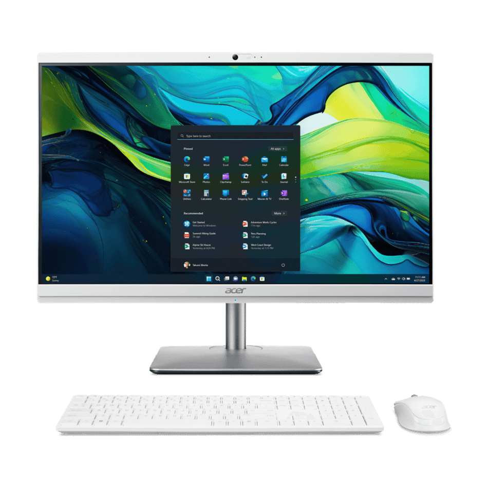 Acer Aspire C 24 C24-195ES Todo en Uno 23.8" Intel Core Ultra 7 32 GB 2 TB SSD