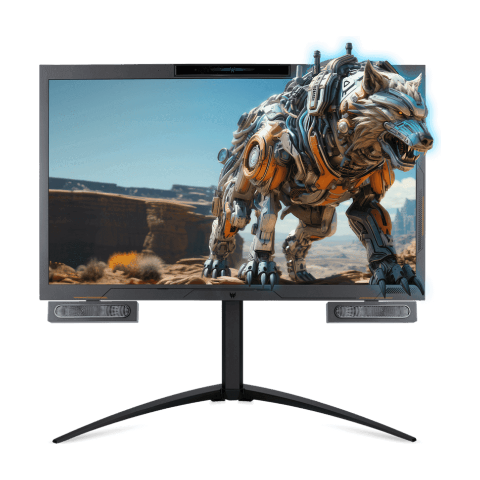 Acer DS2 Series PSV27-2 27" 3D SpatialLabs View 4K UHD Gaming Monitor AMD FreeSync Premium