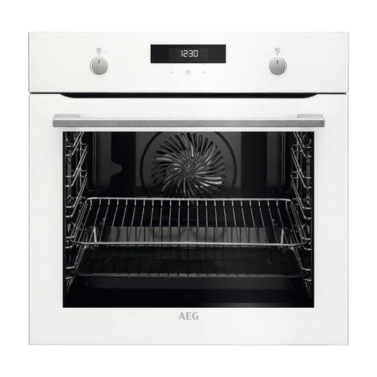 AEG BEK435120W Horno multifunción independiente Aqua Clean