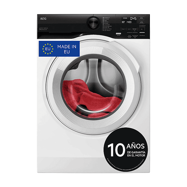 AEG LFE6G54H2B Lavadora carga frontal 10.5 kg