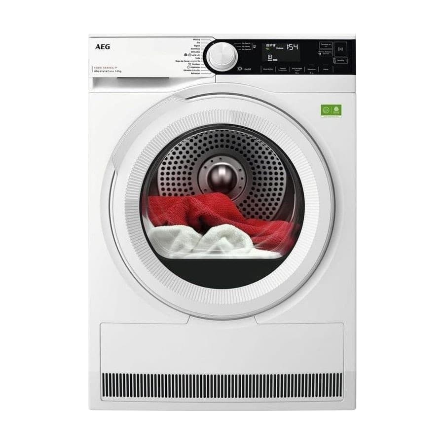 AEG Series 8000 TR839T4PBC 9 kg Bomba de calor AbsoluteCare