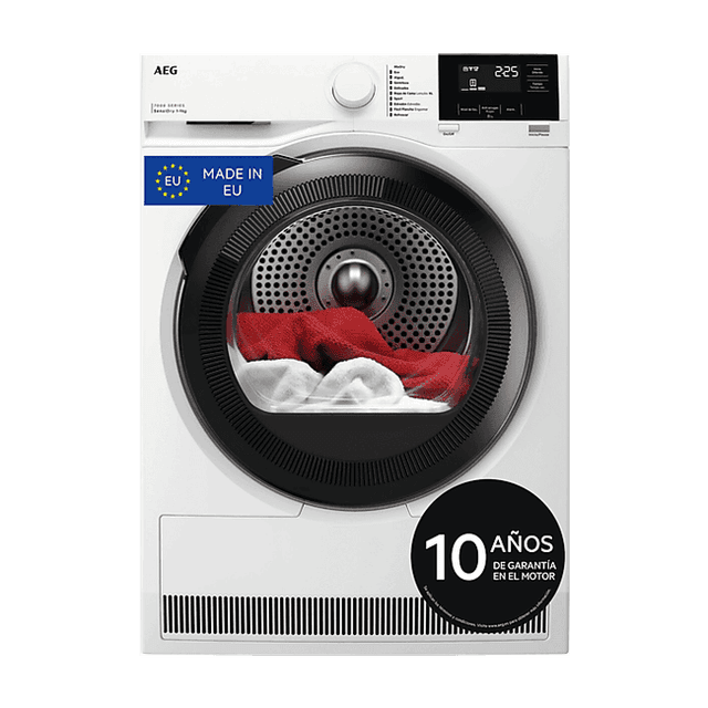 AEG TR719G4PB 9 kg Secadora de bomba de calor