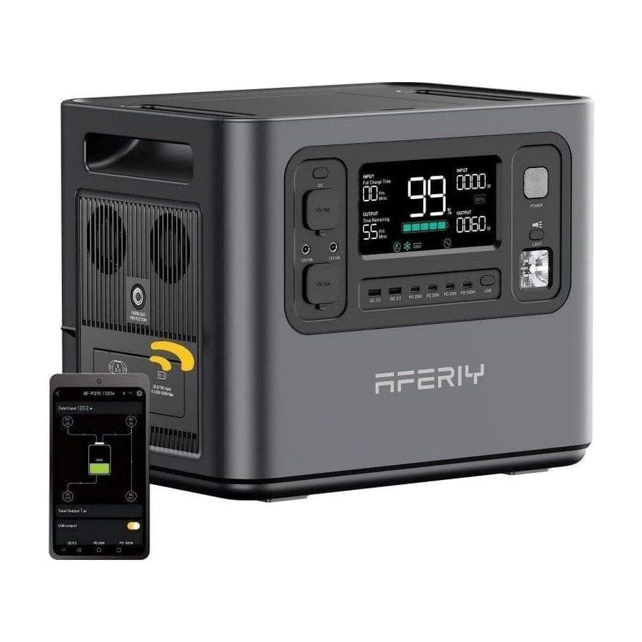 Aferiy AF-P210-3 Estación de energía portátil 2048Wh 2400W LiFePO4