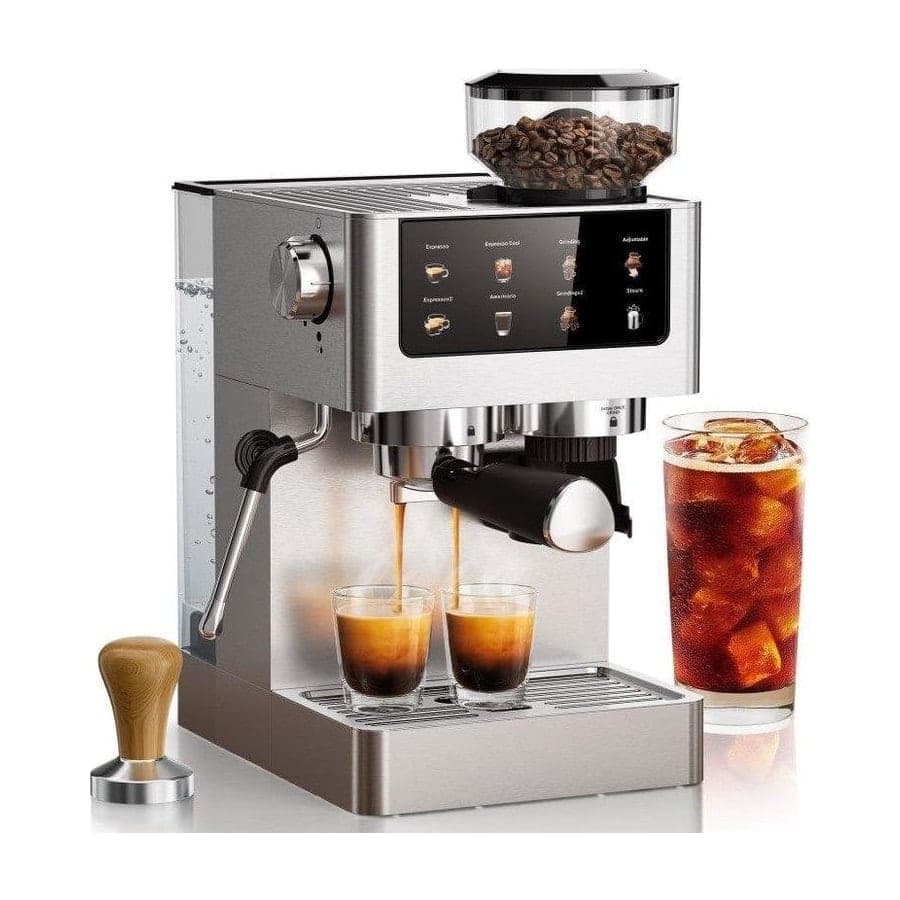 Airmsen BCM2316 Cafetera espresso con molinillo integrado