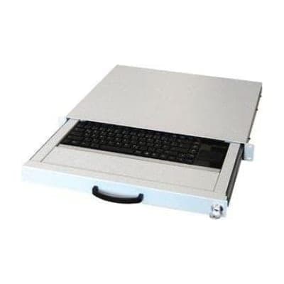 Aixcase AIX-19K1UKDETP-W Teclado USB + PS/2 QWERTZ Alemán