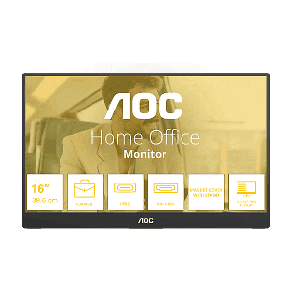 AOC 16T20E2 15.6" Portable Monitor