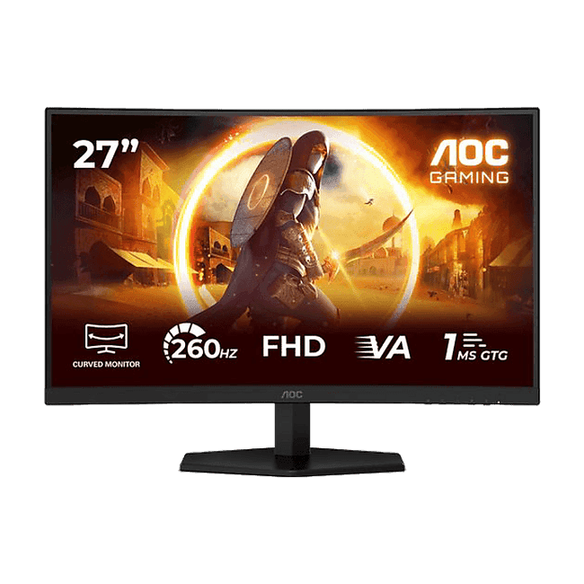AOC C27G42ZE 27" Curvo Full HD 260Hz Gaming Monitor