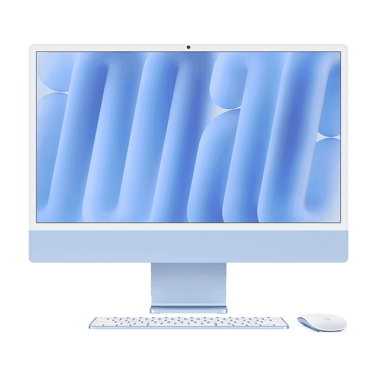 Apple iMac (2024) 24" Retina 4.5K, Chip M4, CPU de 10 núcleos, 24 GB RAM, 512 GB SSD