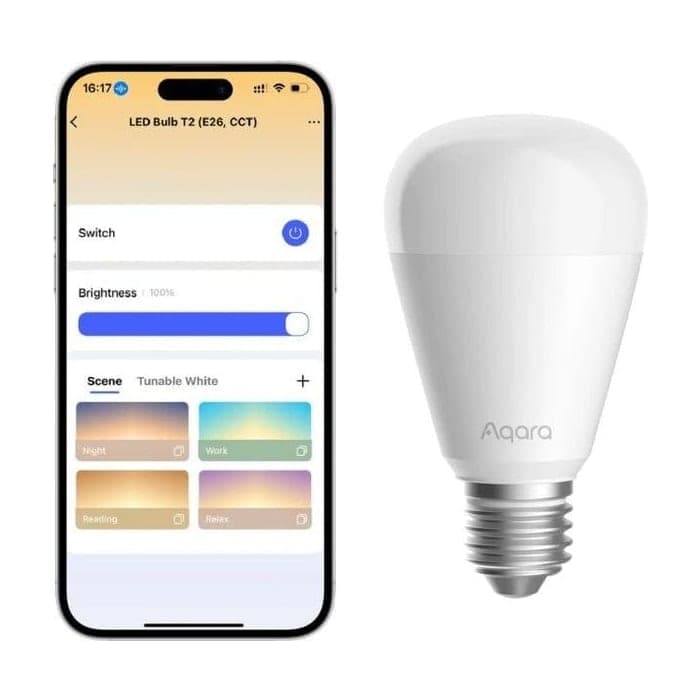 Aqara 10.5w 1100lm 2700k 6500k Alexa Apple Compatible E27 Google Homekit Zigbee