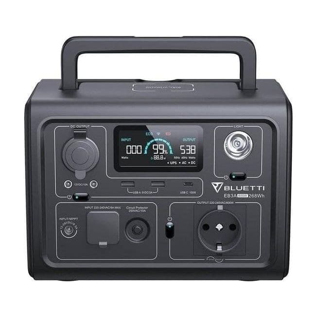 Bluetti EB3A 268.8 Wh Estación de energía portátil
