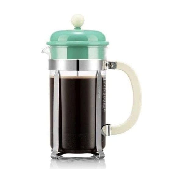Bodum Acero Borosilicato Francesa Inoxidable Tazas Vidrio