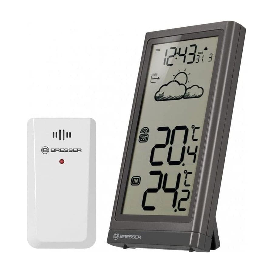 Bresser Meteo Temp Estación Meteorológica con Sensor Exterior