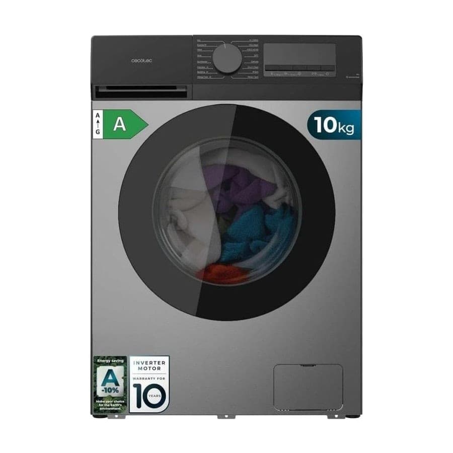 Cecotec Bolero DressCode 10450 Inverter Steel Carga frontal 10 kg