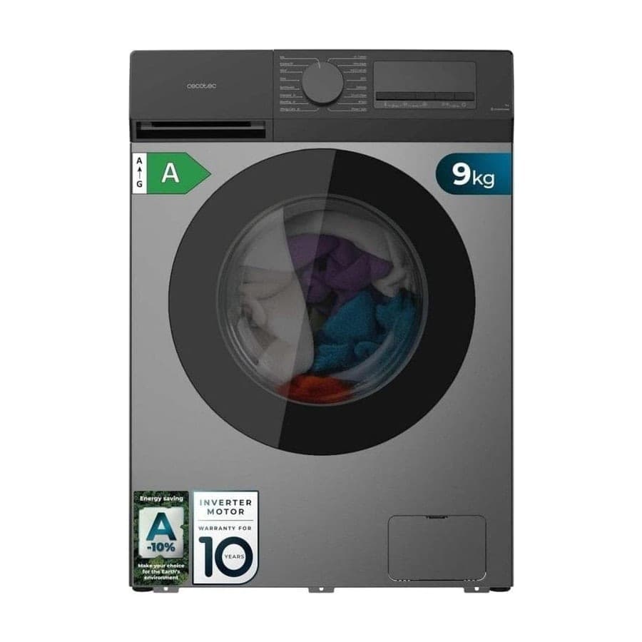 Cecotec Bolero DressCode 9450 Inverter Steel Carga Frontal 9 kg