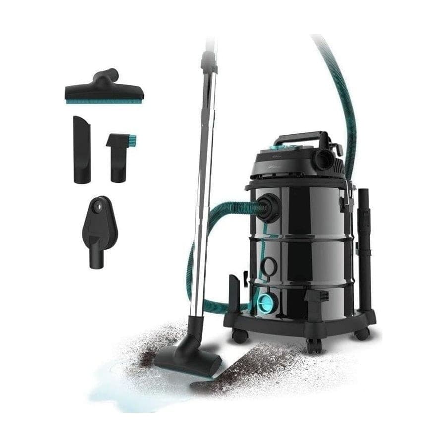 Cecotec Conga Rockstar Wet & Dry Steel Pro Tool Aspiradora de tambor
