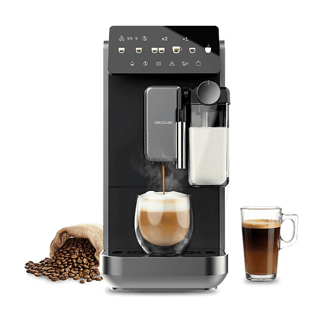 Cecotec Cremmaet Lungo Latte Cafetera superautomática