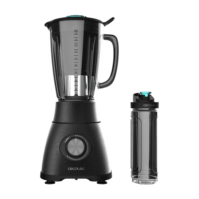 Cecotec Power Black Titanium 1800 Go Batidora de vaso