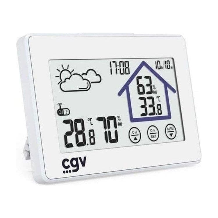 CGV MyMeteo-1BM Estación meteorológica inalámbrica con sensor exterior