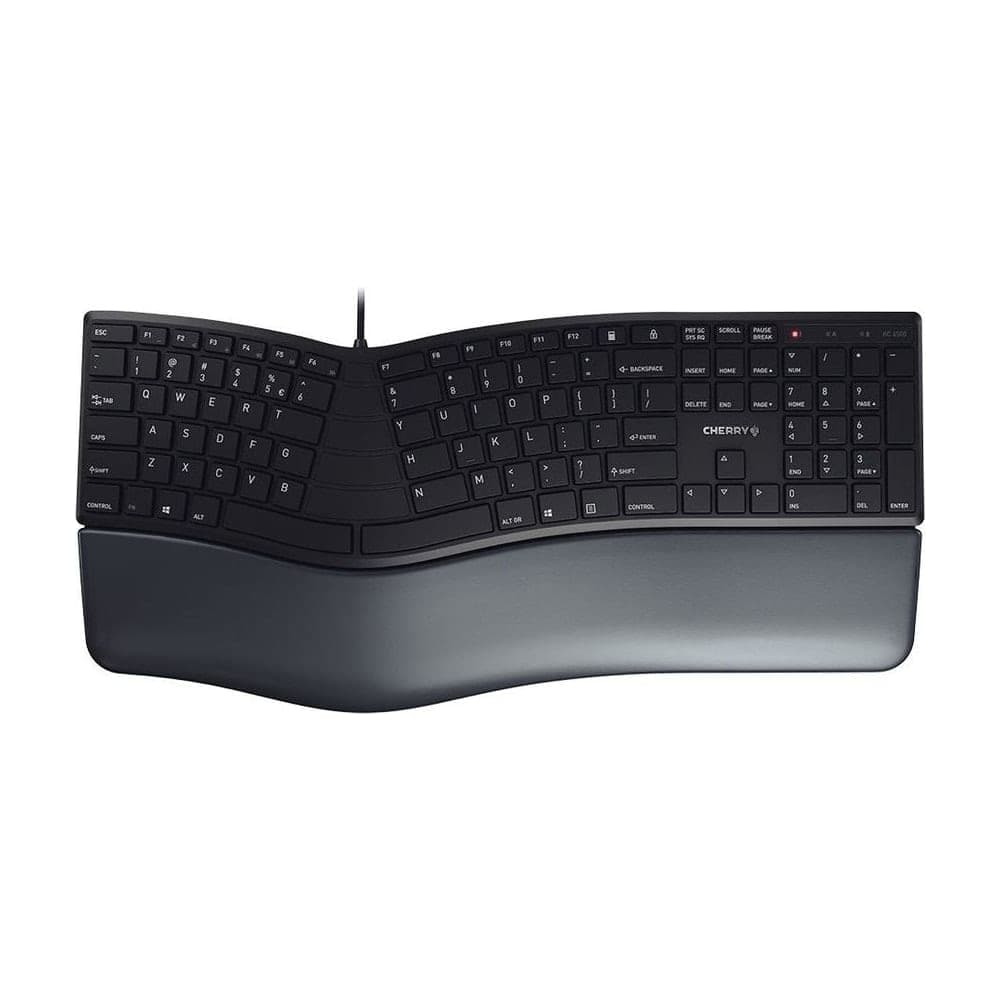 Cherry KC 4500 ERGO Teclado USB QWERTY Inglés de EE. UU.