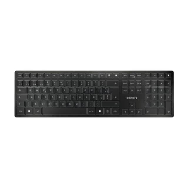 Cherry KW 9100 Slim Inalámbrico RF y Bluetooth QWERTY Español