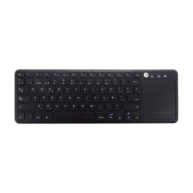 Coolbox Cooltouch COO-TEW01-BK Teclado Inalámbrico RF QWERTY Español