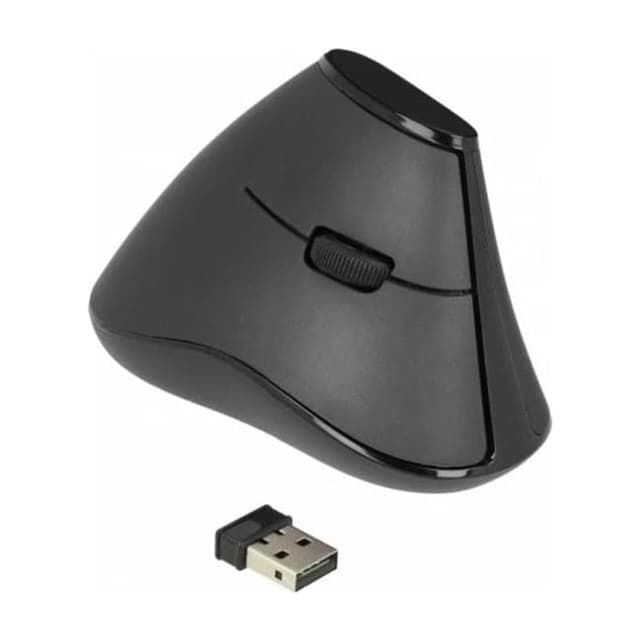 Delock 12622 Ratón vertical inalámbrico para mano derecha
