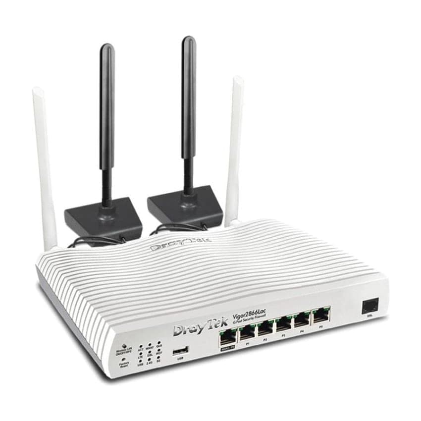 DrayTek Vigor 2866L 4G LTE WiFi 5 Router