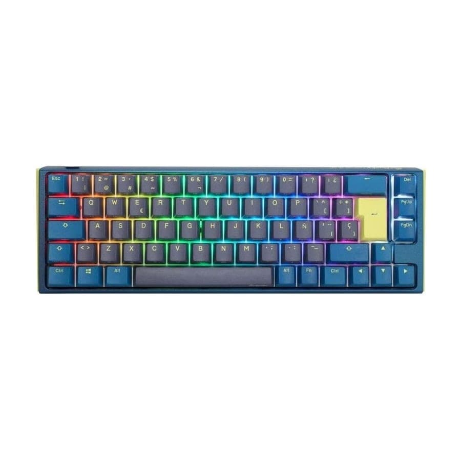 Ducky One 3 Daybreak SF 65% Hot-Swappable MX Red Mechanical Keyboard