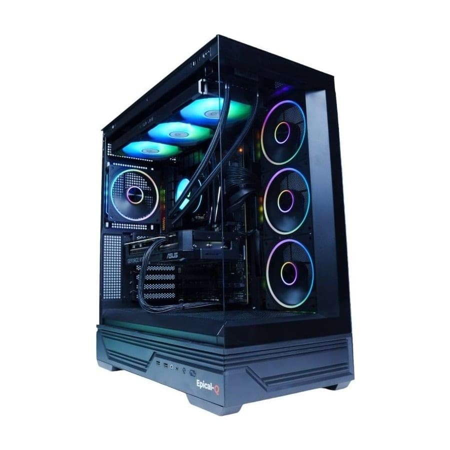 Epical Q Burtur Ryzen 9 9900X3D 64GB 2TB SSD NVMe RTX 5080 Windows 11 Pro