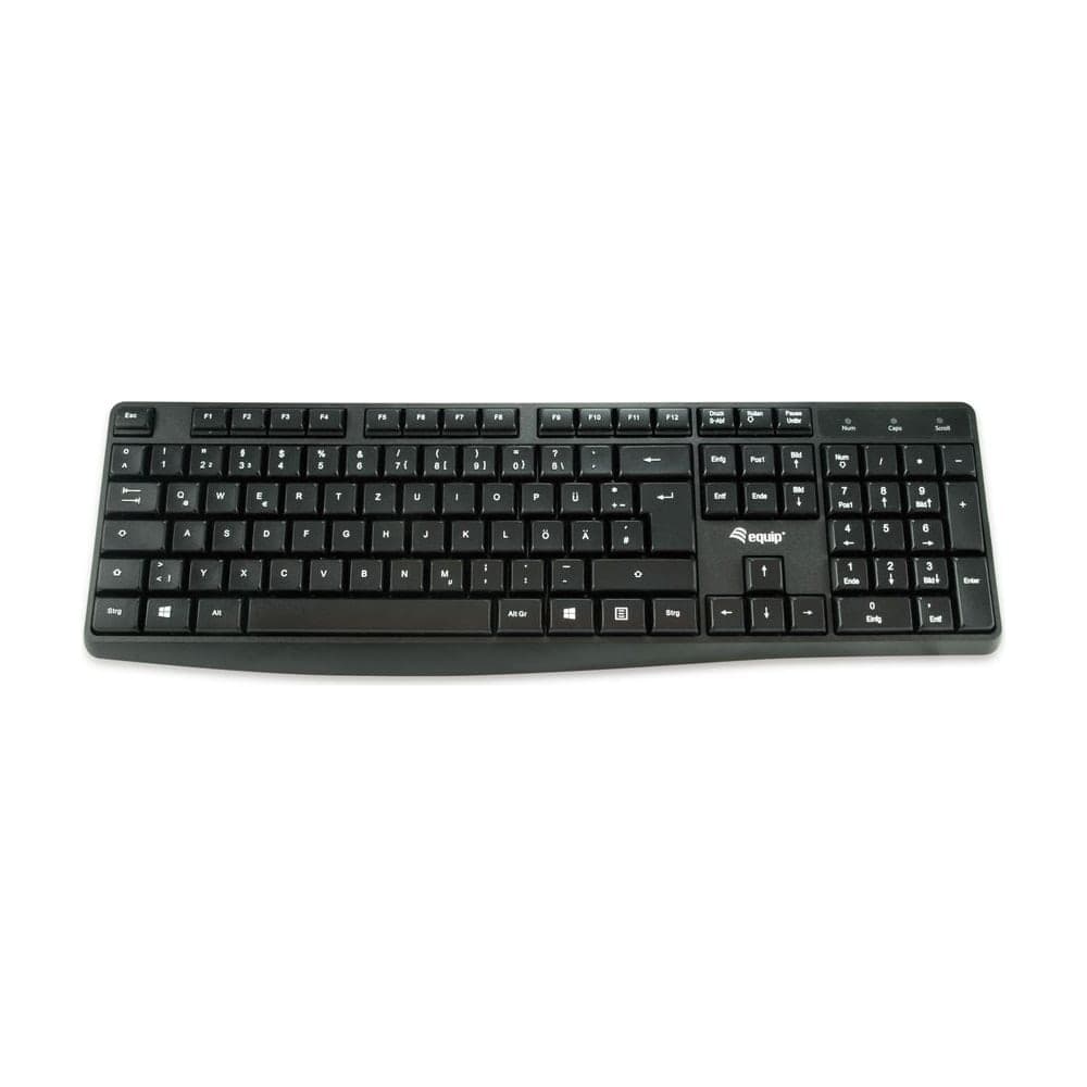 Equip 245210 Teclado USB QWERTZ Alemán