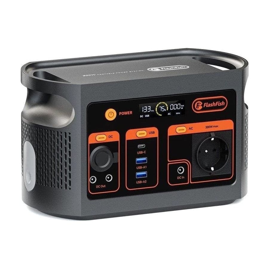 Flashfish E103 Estación de energía portátil 179.2Wh 300W LiFePO4