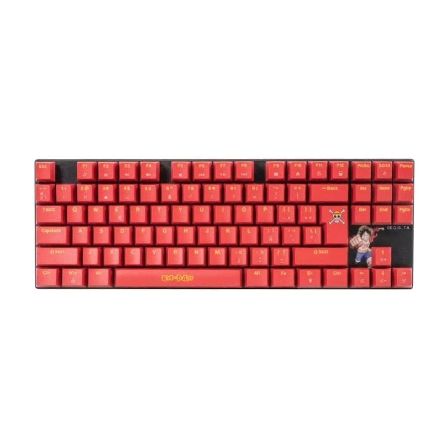 FR-TEC PC One Piece Luffy Teclado Gaming Mecánico TKL