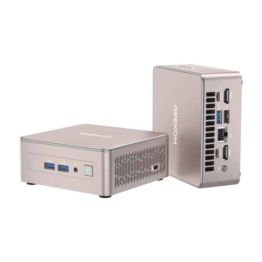GEEKOM A5 Mini PC Ryzen 7 5825U 16GB 512GB Windows 11 Pro