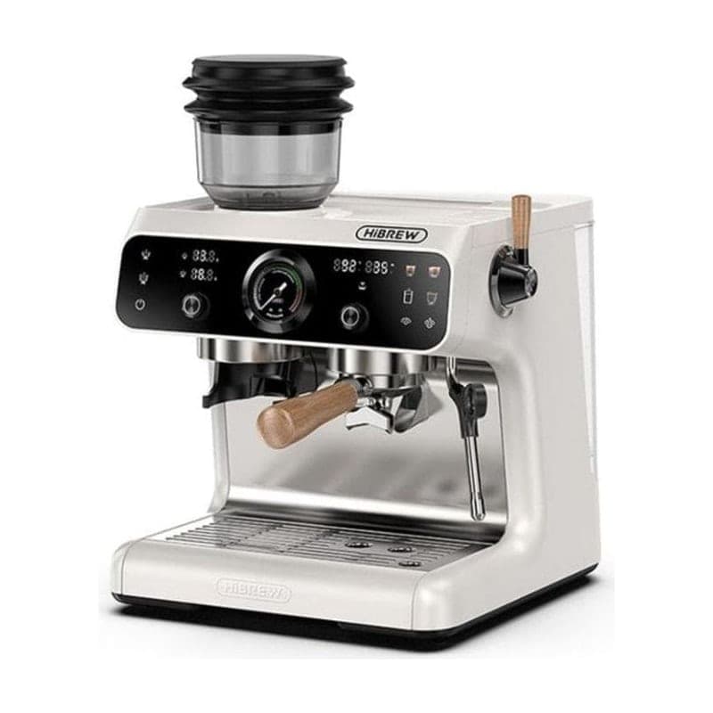HiBREW H7B Cafetera espresso semi-automática con molinillo integrado