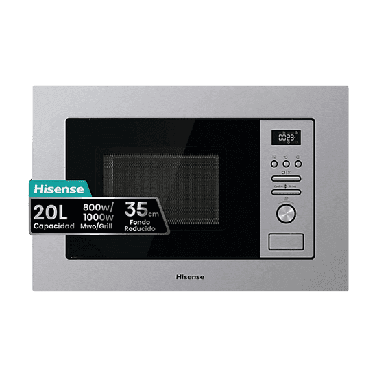 Hisense BIM320G41X Microondas integrable con grill